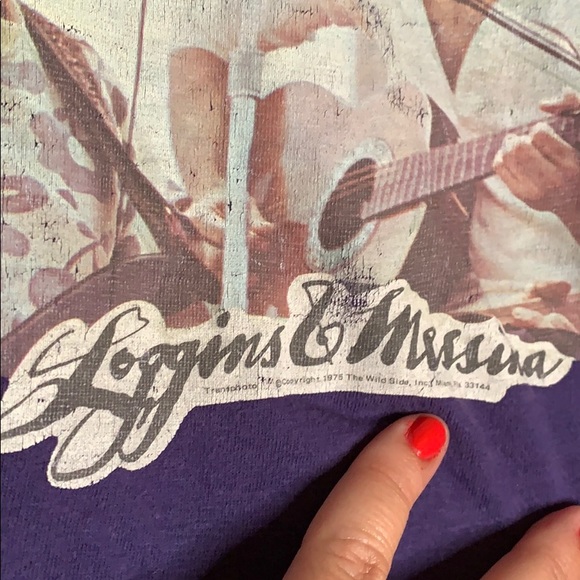 Loggins & Messina Vintage Concert T-Shirt 1975 - Picture 4 of 8